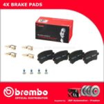REAR BRAKE PAD - AUDI A4A5Q5 [11-17] - P85099 - BREMBO